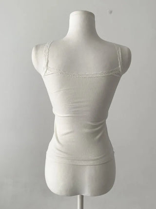 Lace Layered Pattern See-through Built-in Cup Sleeveless Bralette Sleeveless Top Collection