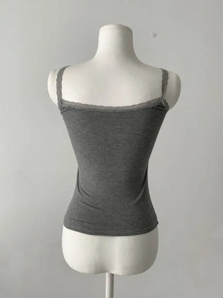 Lace Layered Pattern See-through Built-in Cup Sleeveless Bralette Sleeveless Top Collection