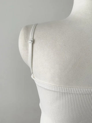 Lace Layered Pattern See-through Built-in Cup Sleeveless Bralette Sleeveless Top Collection