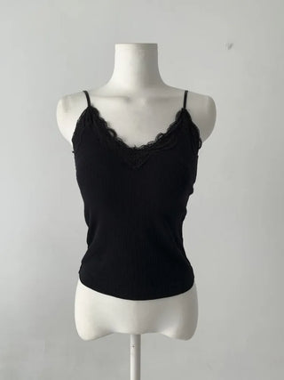 Lace Layered Pattern See-through Built-in Cup Sleeveless Bralette Sleeveless Top Collection
