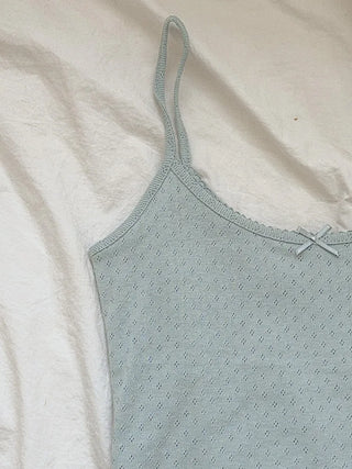 Lace Layered Pattern See-through Built-in Cup Sleeveless Bralette Sleeveless Top Collection