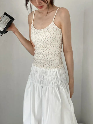 Lace Layered Pattern See-through Built-in Cup Sleeveless Bralette Sleeveless Top Collection