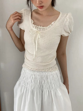 Lace Layered Pattern See-through Built-in Cup Sleeveless Bralette Sleeveless Top Collection