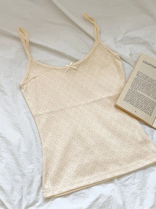Lace Layered Pattern See-through Built-in Cup Sleeveless Bralette Sleeveless Top Collection