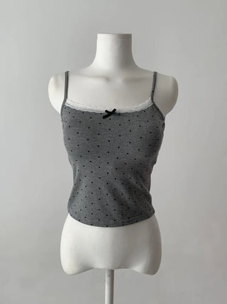 Lace Layered Pattern See-through Built-in Cup Sleeveless Bralette Sleeveless Top Collection
