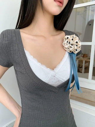 Lace Layered Pattern See-through Built-in Cup Sleeveless Bralette Sleeveless Top Collection