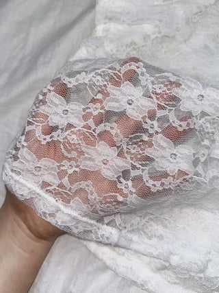 Lace Layered Pattern See-through Built-in Cup Sleeveless Bralette Sleeveless Top Collection