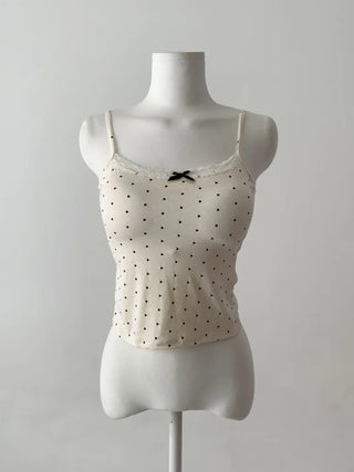 Lace Layered Pattern See-through Built-in Cup Sleeveless Bralette Sleeveless Top Collection