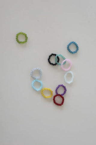 Kimi Beads Pastel Color Gemstone Bead Ring