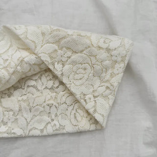 Summer Lace Flower Pattern Wide Bandana Hairband