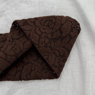 Summer Lace Flower Pattern Wide Bandana Hairband