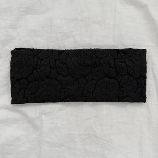 Summer Lace Flower Pattern Wide Bandana Hairband