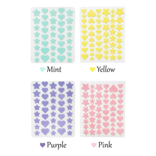 Mixed Star Heart Acne Care Acne Soothing Trouble Patch Sticker