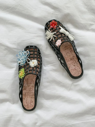 Net Jelly Shoes, Summer Water Play, Rainy Season Mule Slippers,