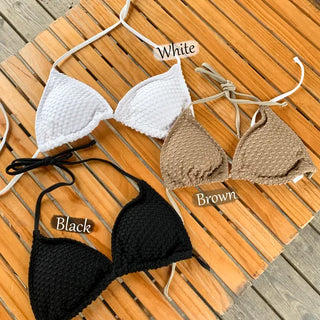 Off-Shirred Cover-up Piece Set Bikini Swimsuit