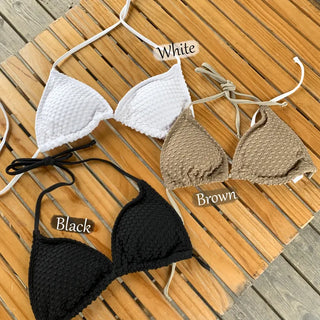 Off-Shirred Cover-up Piece Set Bikini Swimsuit