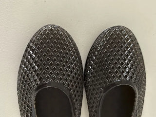 Flat Color Mesh Basic Daily Rainy Season Water Play Jelly Shoes