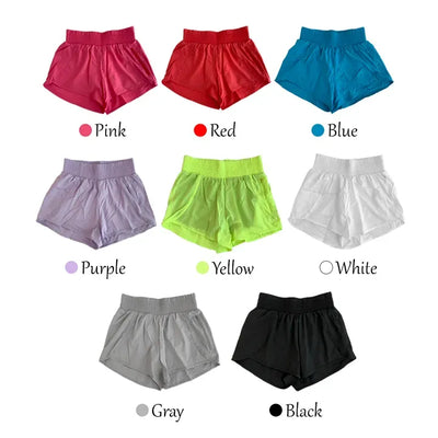Swim Color High-Waisted Boardshorts Beachwear Waterproof Shorts