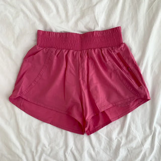 Swim Color High-Waisted Boardshorts Beachwear Waterproof Shorts