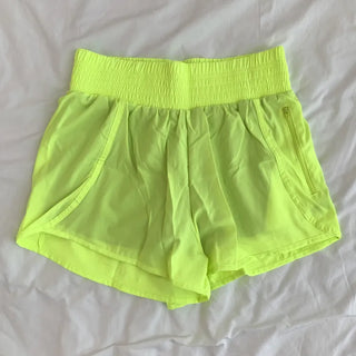 Swim Color High-Waisted Boardshorts Beachwear Waterproof Shorts