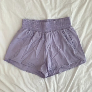 Swim Color High-Waisted Boardshorts Beachwear Waterproof Shorts