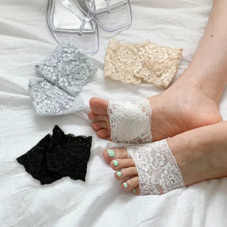 Lace Toe Socks, Roll-up Socks, Toe Flip-flops, Socks