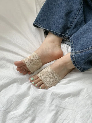 Lace Toe Socks, Roll-up Socks, Toe Flip-flops, Socks