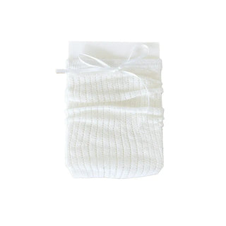 Punched Long Ribbon See-through Colored Long Knee Socks Pleated Warmer Socks