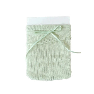 Punched Long Ribbon See-through Colored Long Knee Socks Pleated Warmer Socks