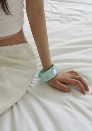 Lolly Color Big Dot Bold Bangle Bracelet