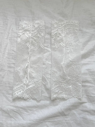 Open Lace See-through Leg Warmers Short Leg Warmers