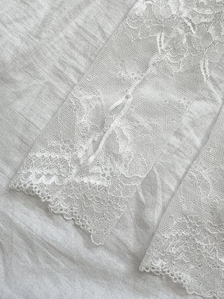Open Lace See-through Leg Warmers Short Leg Warmers