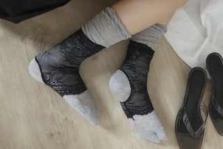Open Lace See-through Leg Warmers Short Leg Warmers