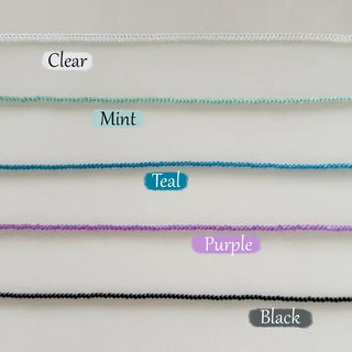Candy Beads Translucent Acrylic Colored Summer Bead Necklace