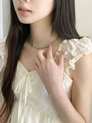 Candy Beads Translucent Acrylic Colored Summer Bead Necklace
