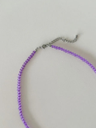 Candy Beads Translucent Acrylic Colored Summer Bead Necklace