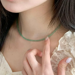 Candy Beads Translucent Acrylic Colored Summer Bead Necklace