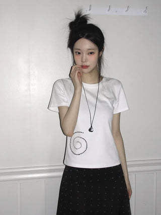 Silver Charm Bold Drop Pendant Long String Necklace