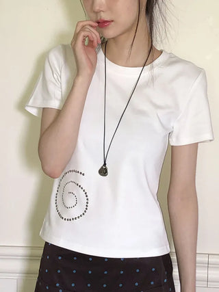 Silver Charm Bold Drop Pendant Long String Necklace