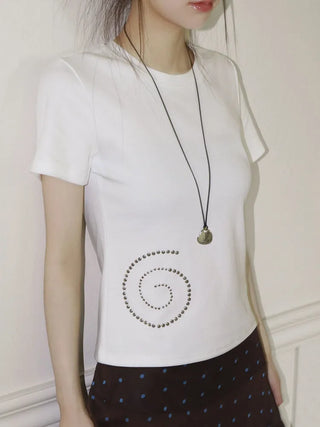 Silver Charm Bold Drop Pendant Long String Necklace