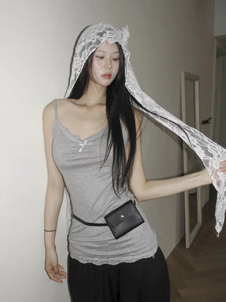 Modern Square Mini Bag Pouch Slim Belt
