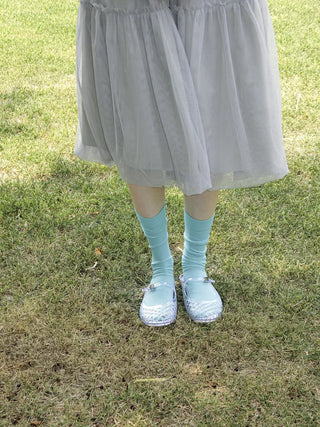 Kitsch Buckle Mary Jane Fisherman Jelly Shoes Mules Sandals Slippers