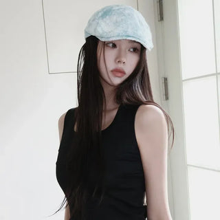 Henna Flower Lace Pastel Color Hunting Cap