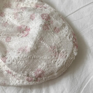 Henna Flower Lace Pastel Color Hunting Cap