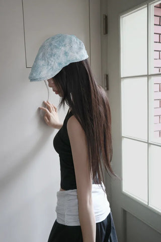 Henna Flower Lace Pastel Color Hunting Cap