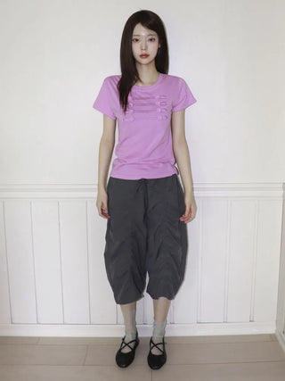 Blurring Dot Mesh See-through Color Stockings Pleated Long Socks