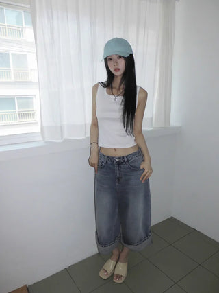Cover Basic Sleeveless Inner Mango Sleeveless Top