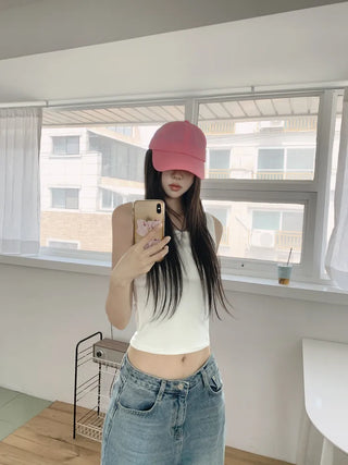 Cover Basic Sleeveless Inner Mango Sleeveless Top