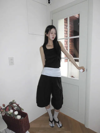 Cover Basic Sleeveless Inner Mango Sleeveless Top