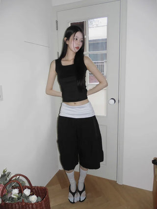 Cover Basic Sleeveless Inner Mango Sleeveless Top